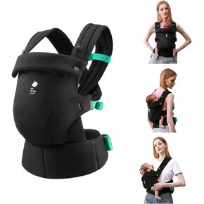 BC Babycare Cocoongo Baby Carrier - CloudTouch ناعم ومريح حاملة طفل لمدة 7-44 رطل | سهل التآكل ، ملاءمة قابلة للتعديل ، جاهزة للسفر ، قابلة للغسل الماكينة (البيج الخفيف) in Kuwait