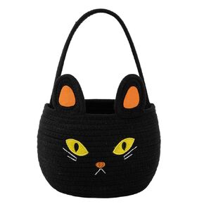 2PCS Halloween Basket for Kids, Pumpkin Basket with Handle, Trick or Treat Bucket, Small Orange Halloween Decorations, Pumpkin Candy Bucket Halloween Party Favors in Kuwait