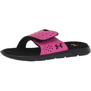 Under Armour boys Ignite Pro Slide Sandal, (600) Red/Black/Black, 13 Little Kid US in Kuwait