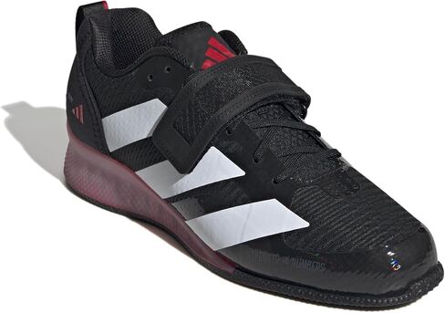Adidas للجنسين ، رفع الأثقال 3 حذاء رياضة ، أسود/أبيض/نقي ، 13.5 رجال الولايات المتحدة in Kuwait