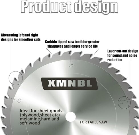 10" Stacking Dado Blade Set 24-Tooth,Dado Blades for 10 Inch Table Saw,Compatible with 10 Inch Table Saw,Dado Stack for Fine Finished Dados, Grooves, and Rabbets,Ranging From 1/4'' to 13/16''14 Pieces in Saudi Arabia