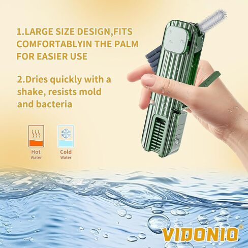 2pcs 4 في 1 كوب من فرشاة تنظيف الفجوة ، وفرشاة تنظيف الشقوق متعددة الوظائف للزجاجة ، ومنظف الزجاجة متعددة الأغراض مع تصميم صغير من منظف كوب السيليكون in Kuwait