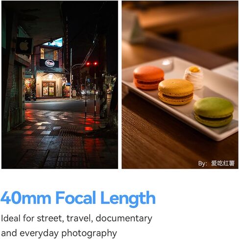 Ttartisan AF 40mm f/2 for e mount ، Full Frame F2 F2 Lenses for Fe-Mount A7 II A7R II A7R V A7S II A7SII A7C A9 A1 A5100 A6000 A6400 A6700 NEX-7T-5T NEX-3N ZV-E1 in Saudi Arabia