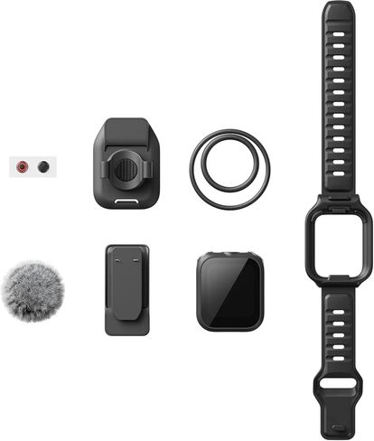 معاينة Insta360 GPS عن بُعد مع MIC مدمج ، وجميع في واحد متوافق مع Insta360 Ace Pro 2 و X5 لمعاينة الصور المباشرة ، والتحكم عن بُعد ، وتسجيل الصوت ، وبيانات الوقت الفعلي in Kuwait