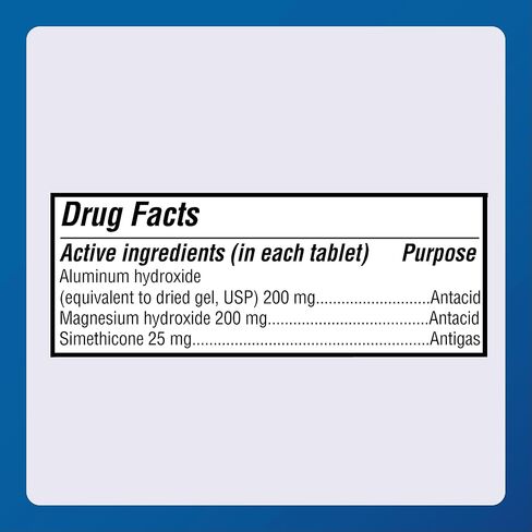 أقراص مينتوكس بلس المضادة للحموضة - 100 قيراط. in Kuwait