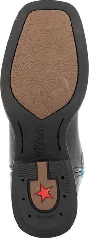 الحذاء الغربي للسيدات Durango® Westward ™ ، Black Onyx و Blue Blaze ، الحجم 8.5 (م) in Saudi Arabia