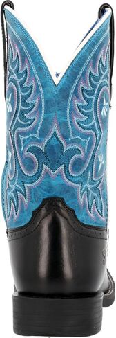 الحذاء الغربي للسيدات Durango® Westward ™ ، Black Onyx و Blue Blaze ، الحجم 8.5 (م) in Saudi Arabia