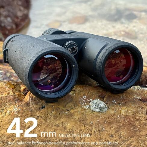 Hontry 8x42 Binoculars with IPX6 Waterproof Protection for Bird Watching, Hunting, Cruise Ship, Travel and Safari in Kuwait