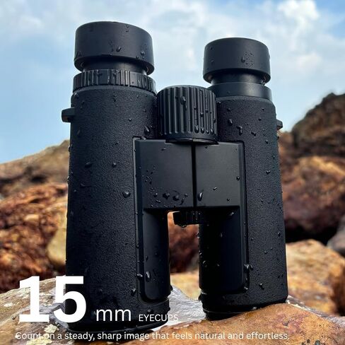Hontry 8x42 Binoculars with IPX6 Waterproof Protection for Bird Watching, Hunting, Cruise Ship, Travel and Safari in Kuwait