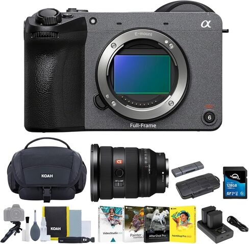 حزمة كاميرا السينما الكاملة سوني FX2 مع عدسة و Accesories (7 عناصر) 16-35 مم in Saudi Arabia