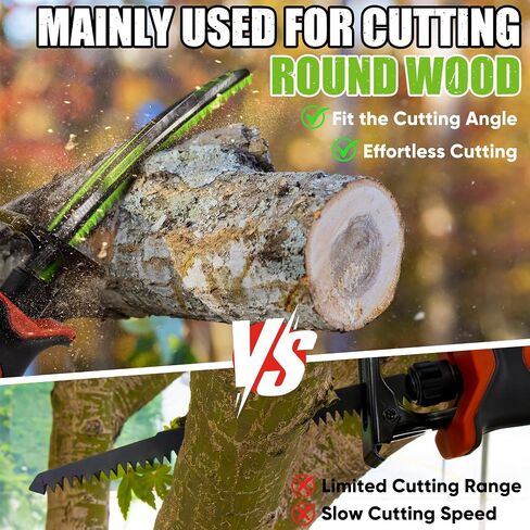 9.5-Inch Arc Curved Reciprocating Saw Blades Set with Storage Box – 5 Pieces, 5 TPI, CR-V Steel for Tree Trimming & Wood Pruning in Saudi Arabia