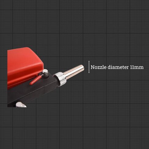 Doppy 1/4"Air Sandblasting Gun, Sandblasting Gun Spray Tool, Nozzle Diameter 11MM, for Air Compressor,Remove Paint, Stains, Rust & Clean Surfaces (Plastic) in Kuwait