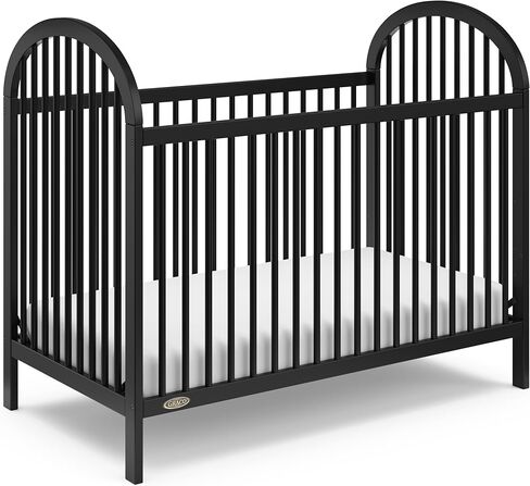Graco Olivia Convertible Crib and Graco Premium Foam Crib & Toddler Bed Mattress Bundle (Driftwood) – GREENGUARD Gold Certified, Standard Crib Mattress, Baby Crib Converts to Toddler Bed & Daybed in Saudi Arabia