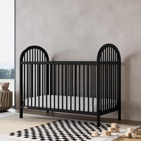 Graco Olivia Convertible Crib and Graco Premium Foam Crib & Toddler Bed Mattress Bundle (Driftwood) – GREENGUARD Gold Certified, Standard Crib Mattress, Baby Crib Converts to Toddler Bed & Daybed in Saudi Arabia