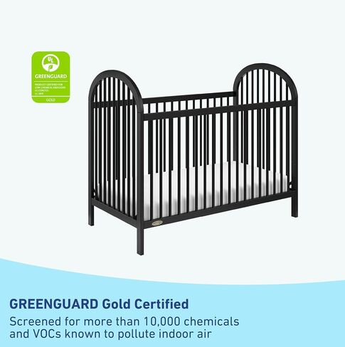 Graco Olivia Convertible Crib and Graco Premium Foam Crib & Toddler Bed Mattress Bundle (Driftwood) – GREENGUARD Gold Certified, Standard Crib Mattress, Baby Crib Converts to Toddler Bed & Daybed in Saudi Arabia