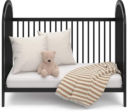 Graco Olivia Convertible Crib and Graco Premium Foam Crib & Toddler Bed Mattress Bundle (Driftwood) – GREENGUARD Gold Certified, Standard Crib Mattress, Baby Crib Converts to Toddler Bed & Daybed in Saudi Arabia