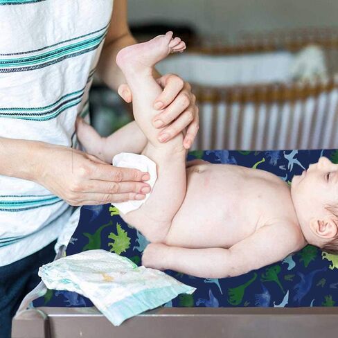 Changing Pad Cover Diaper Changing Mat Cover Sheets for Newborn Boys Soft Breathable Nursery Changing Table Sheets Mountains in Saudi Arabia