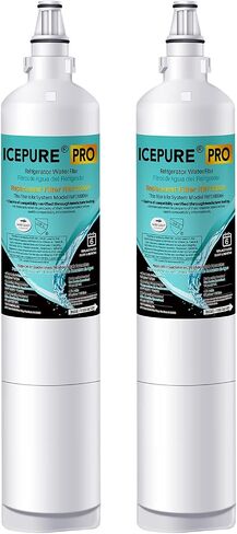 استبدال فلتر مياه الثلاجة ICEPURE PRO 5231JA2006A NSF 53&42 لـ LG LT600P، Kenmore 46-9990، 5231JA2006B، 5231JA2006E، LT600P-B، 469990، FML-2، LFX25975ST، LFX25960ST، عبوتين in Saudi Arabia