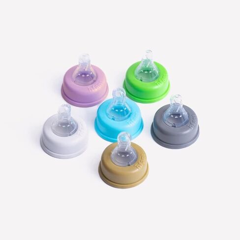 nfant Standard Flow Bottle Nipples (9 ml/min) - Fits Ready-to-Feed Hospital Nursery Bottles & Standard-Neck Baby Bottles - Anti-Colic Vented, 100% Silicone - White 4-Pack in Saudi Arabia