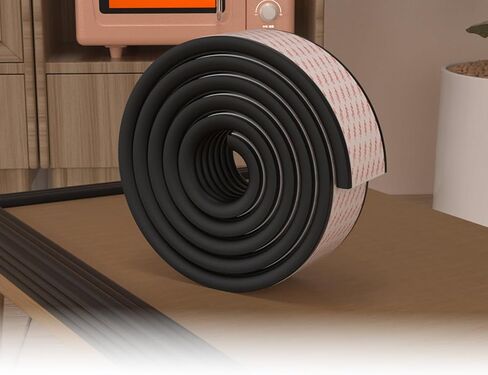 Wall Cushion Padding for Kids, Wall Mats for Padding Kids Scratch Resistant and Wear Resistant, Wall Cushion Paddingsuitable for Bedrooms(Black,200 * 8 * 0.8cm) in Kuwait