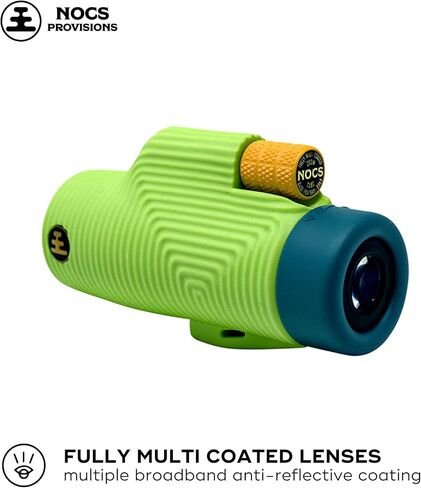 أحكام Nocs التكبير أنبوب 8x32 تلسكوب أحادي | خفيف الوزن، وصغير الحجم، وتكبير 8X، ومجال رؤية واسع لمشاهدة الطيور، والصيد، والمشي لمسافات طويلة، والتخييم، والأنشطة الخارجية الأخرى - السلامة in Kuwait
