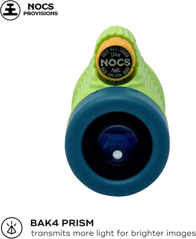 أحكام Nocs التكبير أنبوب 8x32 تلسكوب أحادي | خفيف الوزن، وصغير الحجم، وتكبير 8X، ومجال رؤية واسع لمشاهدة الطيور، والصيد، والمشي لمسافات طويلة، والتخييم، والأنشطة الخارجية الأخرى - السلامة in Kuwait