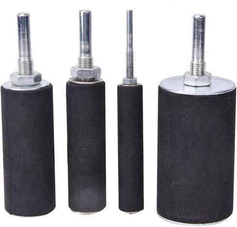 Zjchao Drum Sander ، Sander Sander Sanding Sanding Drum Sleeve Kit Str Press Sanding Kit Accessories Metal Wood Plishing Tool Woodworking Cashive in Saudi Arabia