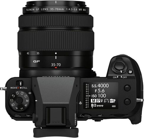 Fujifilm GFX 50S II مع GF35-70MM متوسطة التنسيق عدسة الكاميرا بدون مرآة باقة مع 64GB SF-M سلسلة صعبة UHS-II SDXC بطاقة + 62 مم مجموعة مرشح عالية الدقة + ترايبود + المزيد in Saudi Arabia