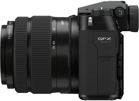 Fujifilm GFX 50S II مع GF35-70MM متوسطة التنسيق عدسة الكاميرا بدون مرآة باقة مع 64GB SF-M سلسلة صعبة UHS-II SDXC بطاقة + 62 مم مجموعة مرشح عالية الدقة + ترايبود + المزيد in Saudi Arabia