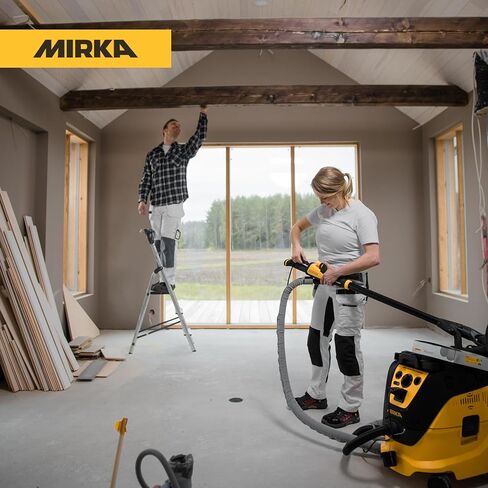 Mirka LEROS 950X CV Electric Drywall Sander – 9″ Orbital Head, 180° Flex, Brushless Motor, Bluetooth, Carry Bag in Saudi Arabia