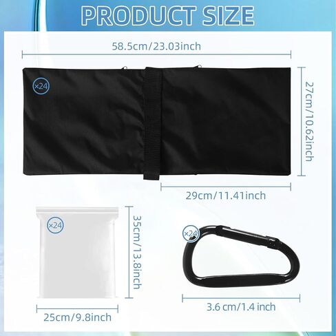 6 Pack Sandbags Weight Bags for Photography Equipments, Photography Sand Weight Bags, Heavy Duty Sandbags for Backdrop Stand, Outdoor Canopy, Photo Tripod,Pop up Tent, Umbrella Base (Black) in Saudi Arabia