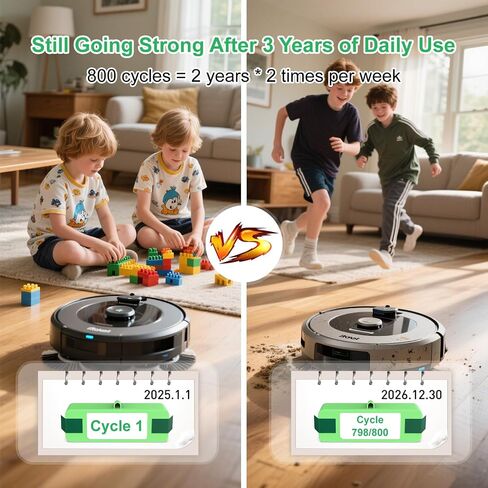 Melasta 14.8V 5200mAh بطارية ليثيوم أيون بديلة متوافقة مع iRobot Roomba 980 960 985 690 801 850 860 870 880 890 891 895 770 780 790 640 650 652 655 665 670 671 675 680685695 in Kuwait
