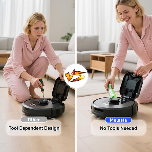 Melasta 14.8V 5200mAh بطارية ليثيوم أيون بديلة متوافقة مع iRobot Roomba 980 960 985 690 801 850 860 870 880 890 891 895 770 780 790 640 650 652 655 665 670 671 675 680685695 in Kuwait
