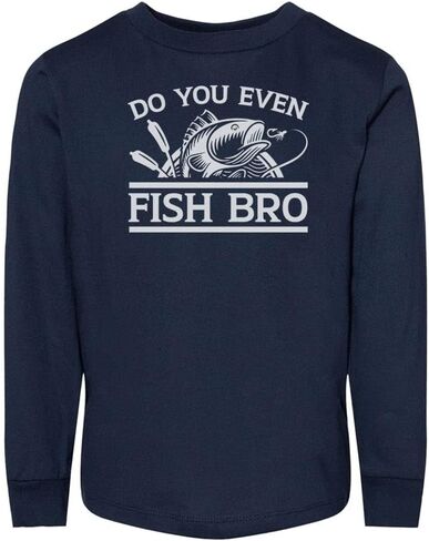 Do You Fish Toddler Kids Long Sleeve T-Shirt in Saudi Arabia