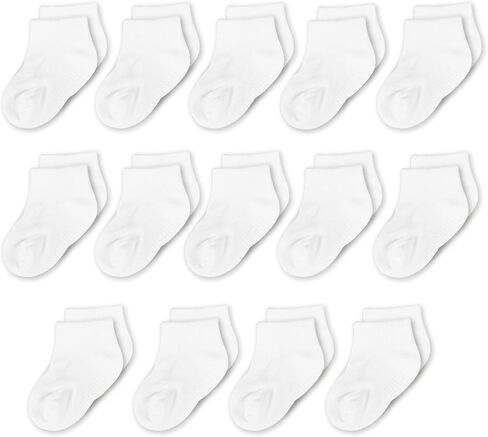 جوارب Cozyway Baby & Toddler مع Grippers Non Slip Low Cut Grip For Girls and Boys Soft Comfy Cotton 14 Pack in Kuwait