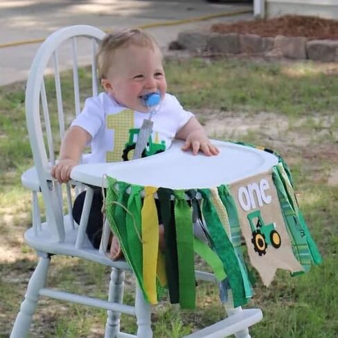Yokjzjd Toddler Baby Boy 1st 2nd 3rd 4th عيد ميلاد الزي جرار قصير الأكمام تي شيرت قميص عيد ميلاد قميص الصيف in Kuwait