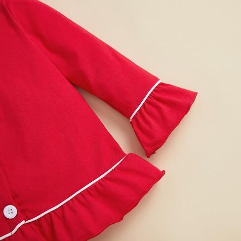 ZAXARRA Kid Baby Girl Boy Satin Pajamas Set Lapel Button Down Silk Shirt Top Pants Children Lounge Clothes Sleepwear Suit in Saudi Arabia