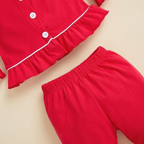 ZAXARRA Kid Baby Girl Boy Satin Pajamas Set Lapel Button Down Silk Shirt Top Pants Children Lounge Clothes Sleepwear Suit in Saudi Arabia