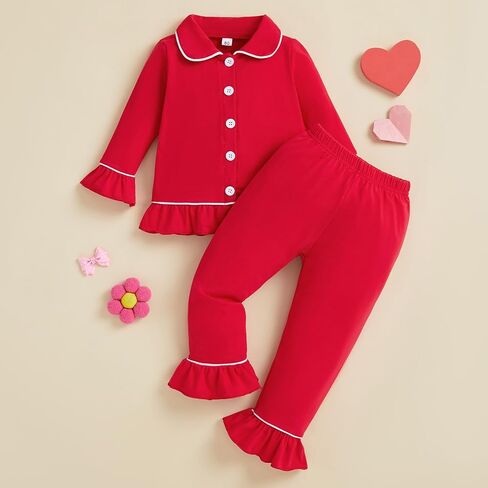 ZAXARRA Kid Baby Girl Boy Satin Pajamas Set Lapel Button Down Silk Shirt Top Pants Children Lounge Clothes Sleepwear Suit in Saudi Arabia