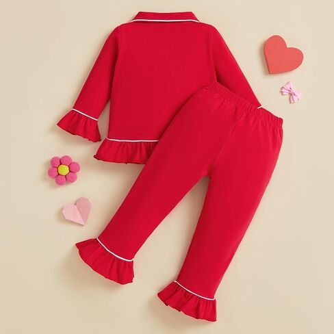 ZAXARRA Kid Baby Girl Boy Satin Pajamas Set Lapel Button Down Silk Shirt Top Pants Children Lounge Clothes Sleepwear Suit in Saudi Arabia