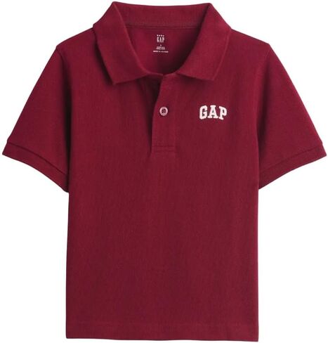 GAP Baby Boys' Long Sleeve Logo Polo Shirt in Saudi Arabia