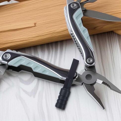 Multi-tool Bit Driver Extender, Add-on Accessories for Leatherman Multi-tools, and Flat Bit to 1/4" Hex Adapter (1 Set, Black) in Kuwait