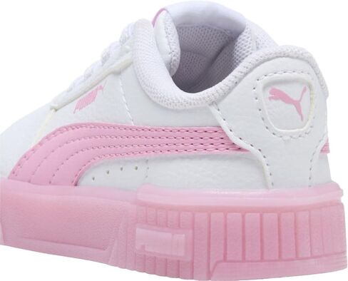 PUMA Toddler Girls Carina 2.0 Glitter Lace Up Sneakers Shoes Casual - Pink in Kuwait