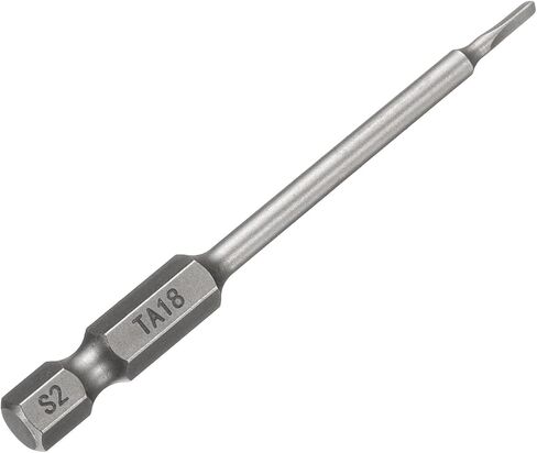HARFINGTON Magnetic Triangle Screwdriver Bit TA23 1/4" Hex Shank 3" (75mm) Long Magnetic S2 Steel Industrial Grade Screw Driver Bit Triangular Head Electric Drill Bits in Saudi Arabia