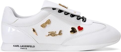 Karl Lagerfeld للسيدات Minia Flap Lace-Up Sneaker in Kuwait