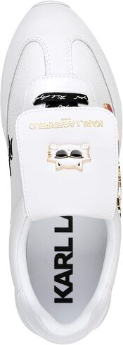 Karl Lagerfeld للسيدات Minia Flap Lace-Up Sneaker in Kuwait