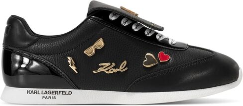 Karl Lagerfeld للسيدات Minia Flap Lace-Up Sneaker in Kuwait