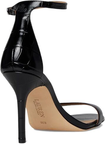 Lauren Ralph Lauren النسائية Allie Crocodile-embossed embossed heeled in Kuwait