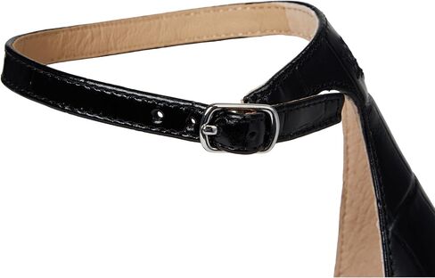 Lauren Ralph Lauren النسائية Allie Crocodile-embossed embossed heeled in Kuwait