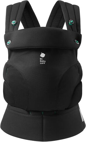 BC Babycare Cocoongo Baby Carrier - CloudTouch ناعم ومريح حاملة طفل لمدة 7-44 رطل | سهل التآكل ، ملاءمة قابلة للتعديل ، جاهزة للسفر ، قابلة للغسل الماكينة (البيج الخفيف) in Saudi Arabia
